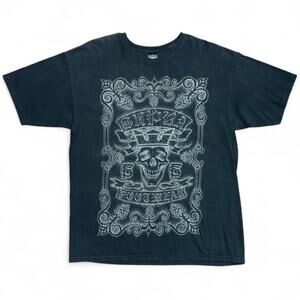 Supra Footwear Men’s Skull Black Graphic T-Shirt Size XL